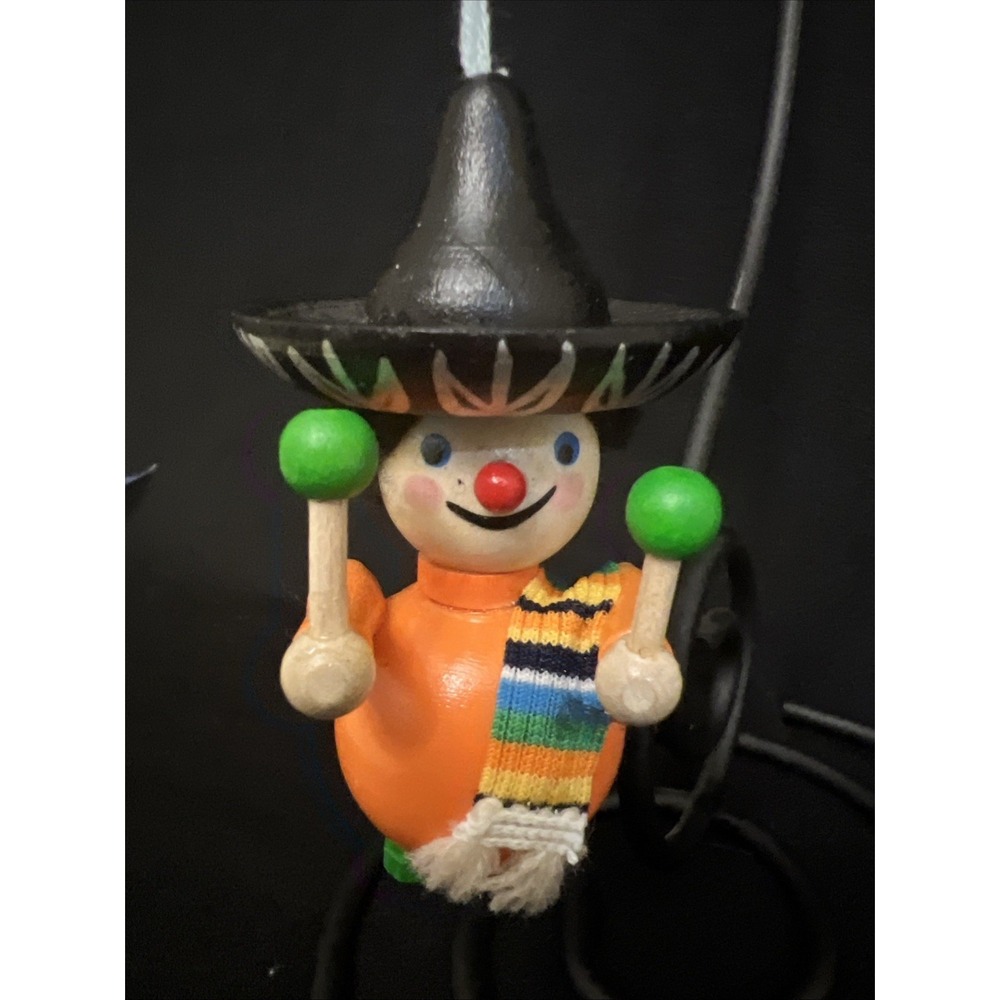 Steinbach Prafent Mariachi Themed Ornament Made In Germany 3.5"